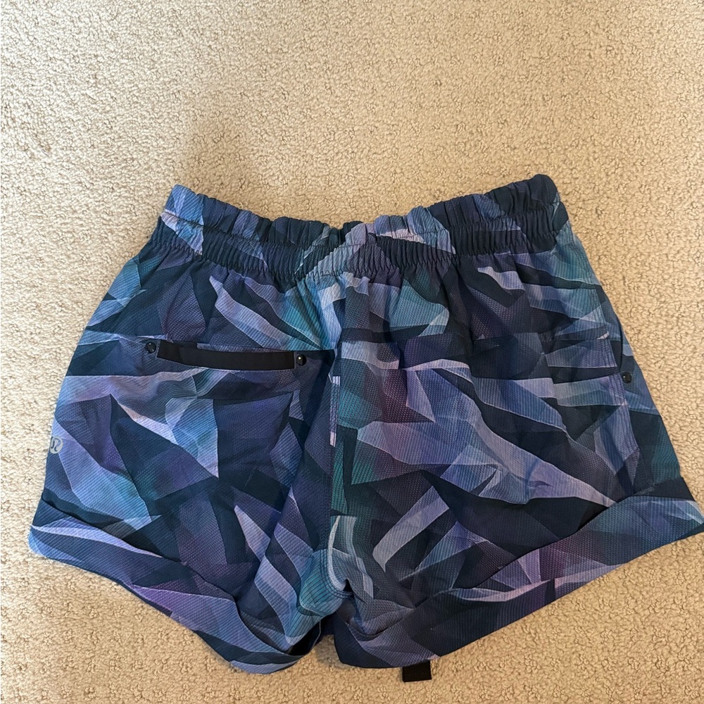 Lululemon Patterned Athletic Shorts
